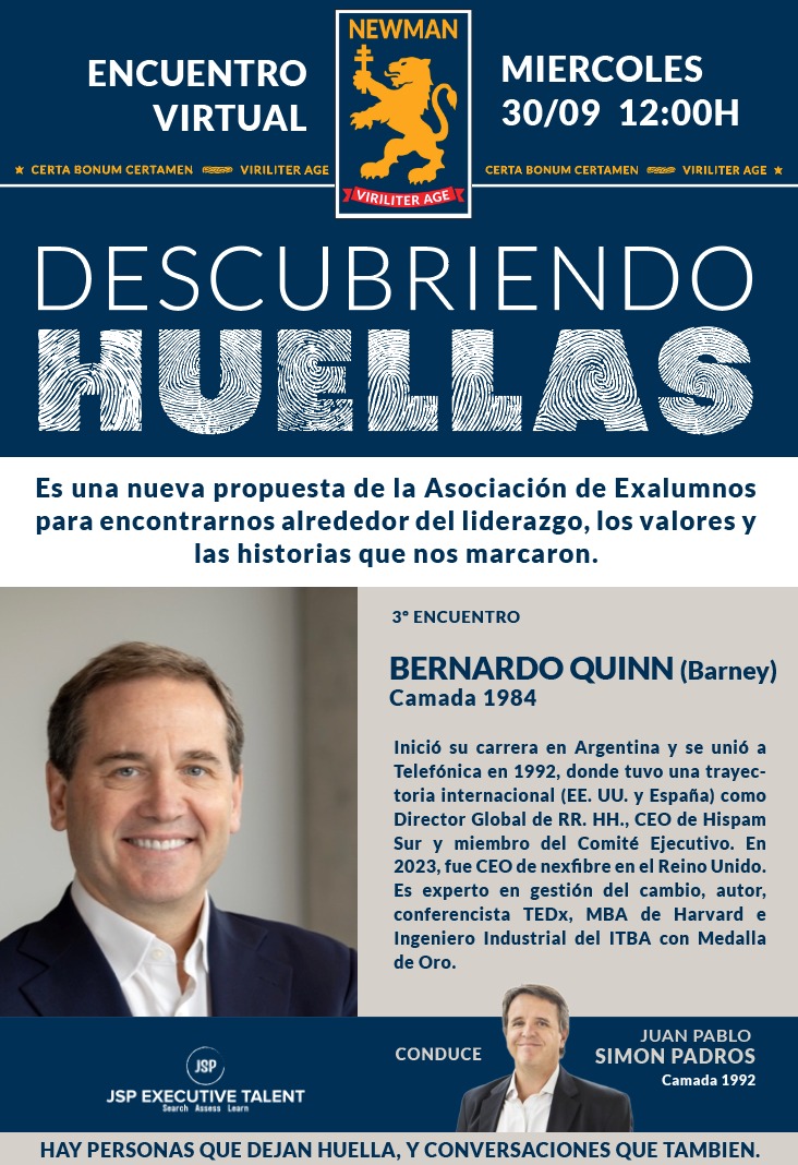 Descubriendo Huellas #3 | Bernardo “Barney” Quinn