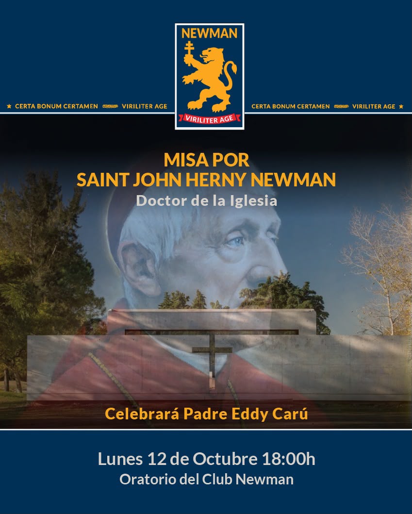 Misa por Saint John Henry Newman y Eduardo \"Eddy\" Carú (1983)